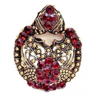 Golden Oxidized Women Earring Jhumka Jhumki Jewelry Drop PushBack Classy Gift 70